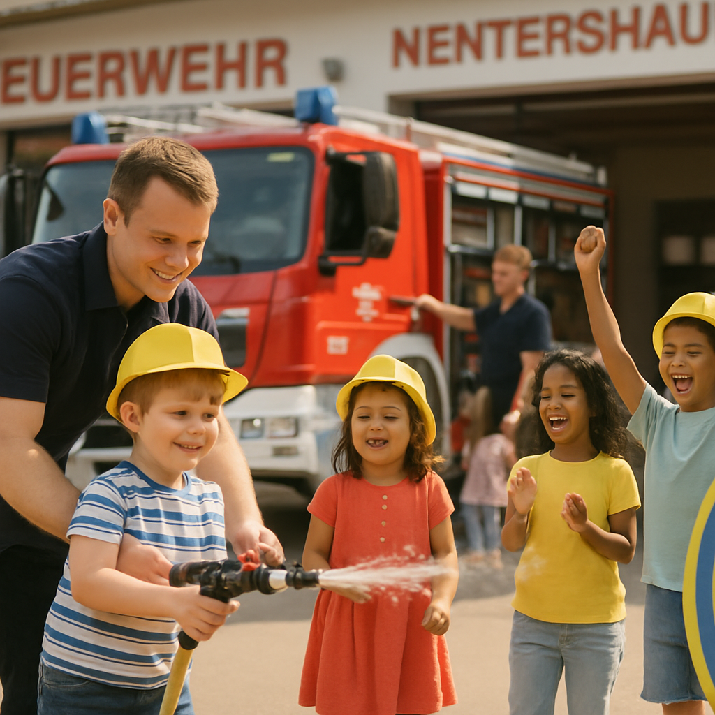 Kinderfeuerwehr-Events bei der Feuerwehr Nentershausen