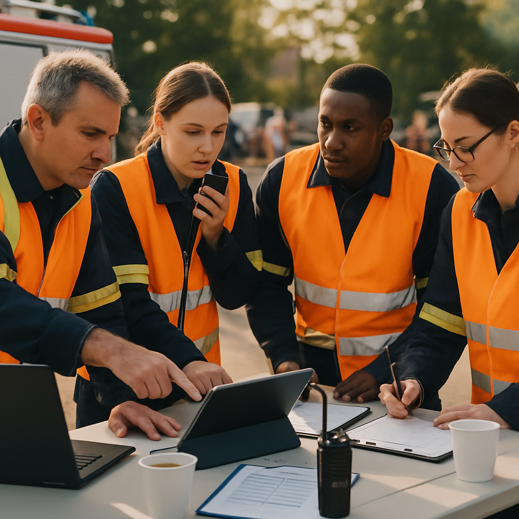 Logistikmanagement und Ressourcenplanung für Feuerwehr-Events