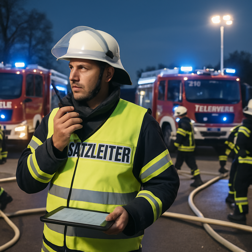 Große Einsatzlage: Feuerwehr Nentershausen im Einsatz