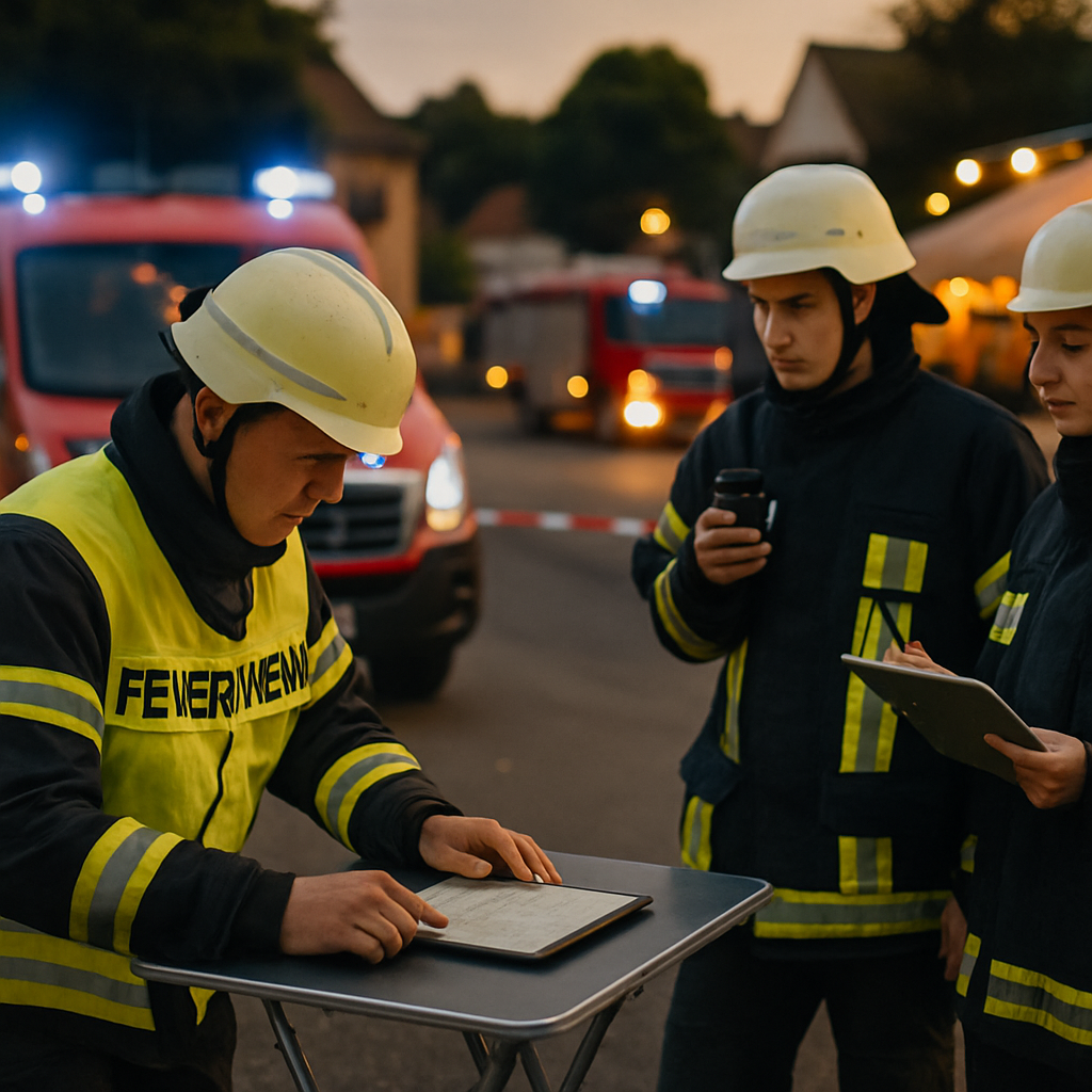 Taktische Einsatzführung bei der Feuerwehr Nentershausen
